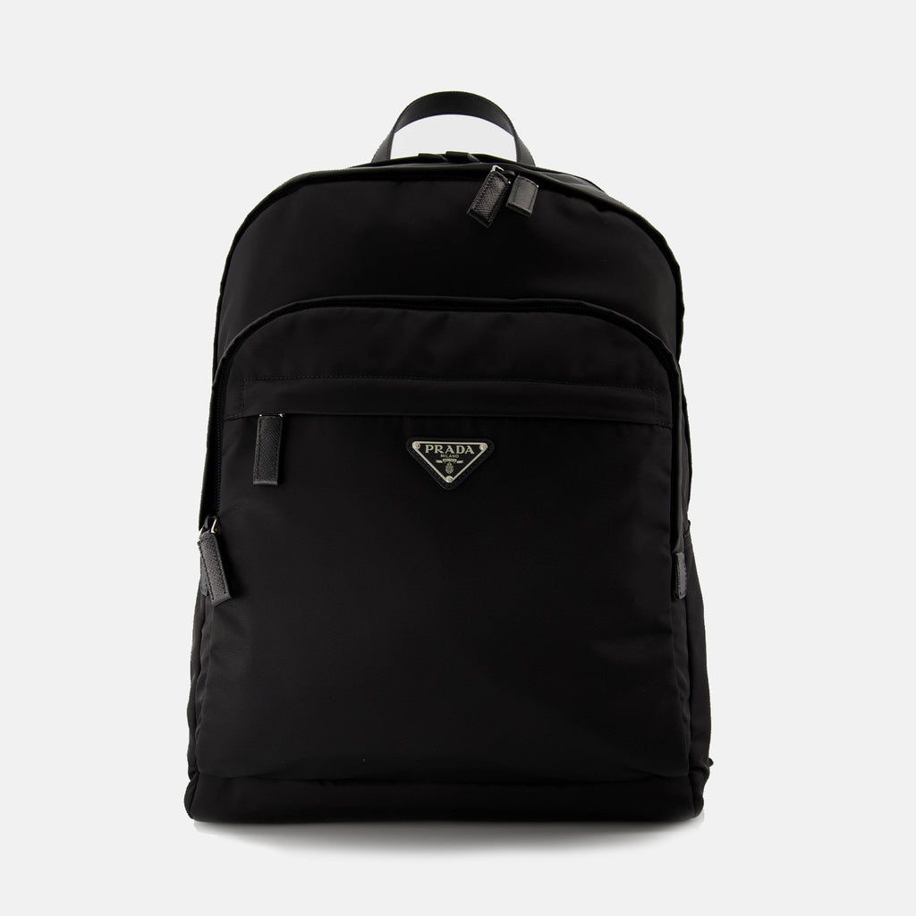 백팩 Sac à dos en Re-Nylon Prada 검은색 Homme