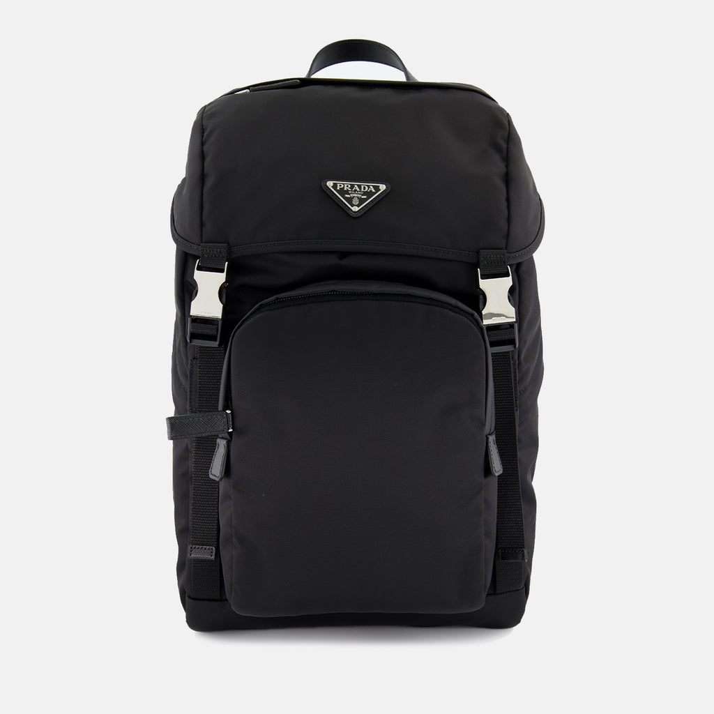 Zaini Sac à dos en Re-Nylon Prada Nero Homme
