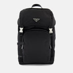 Zaini Sac à dos en Re-Nylon Prada Nero Homme