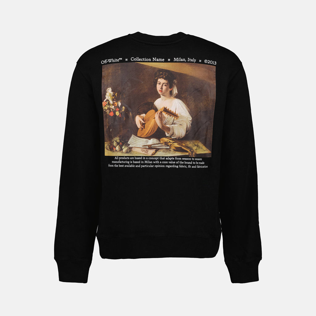 Sudaderas Pull Caravaggio Lute Off-White Negro Homme