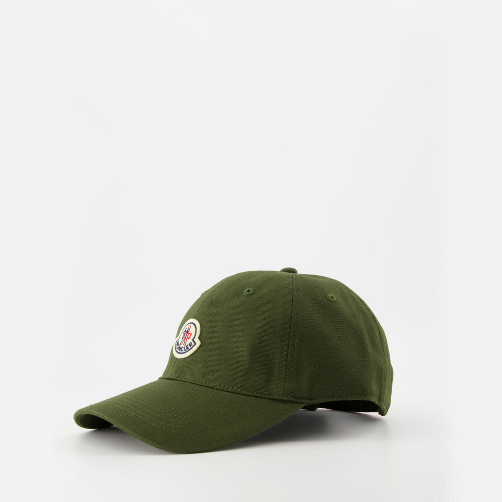 Chapeaux, casquettes et bonnets Casquette à logo Moncler Vert Homme
