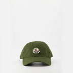 Chapeaux, casquettes et bonnets Casquette à logo Moncler Vert Homme