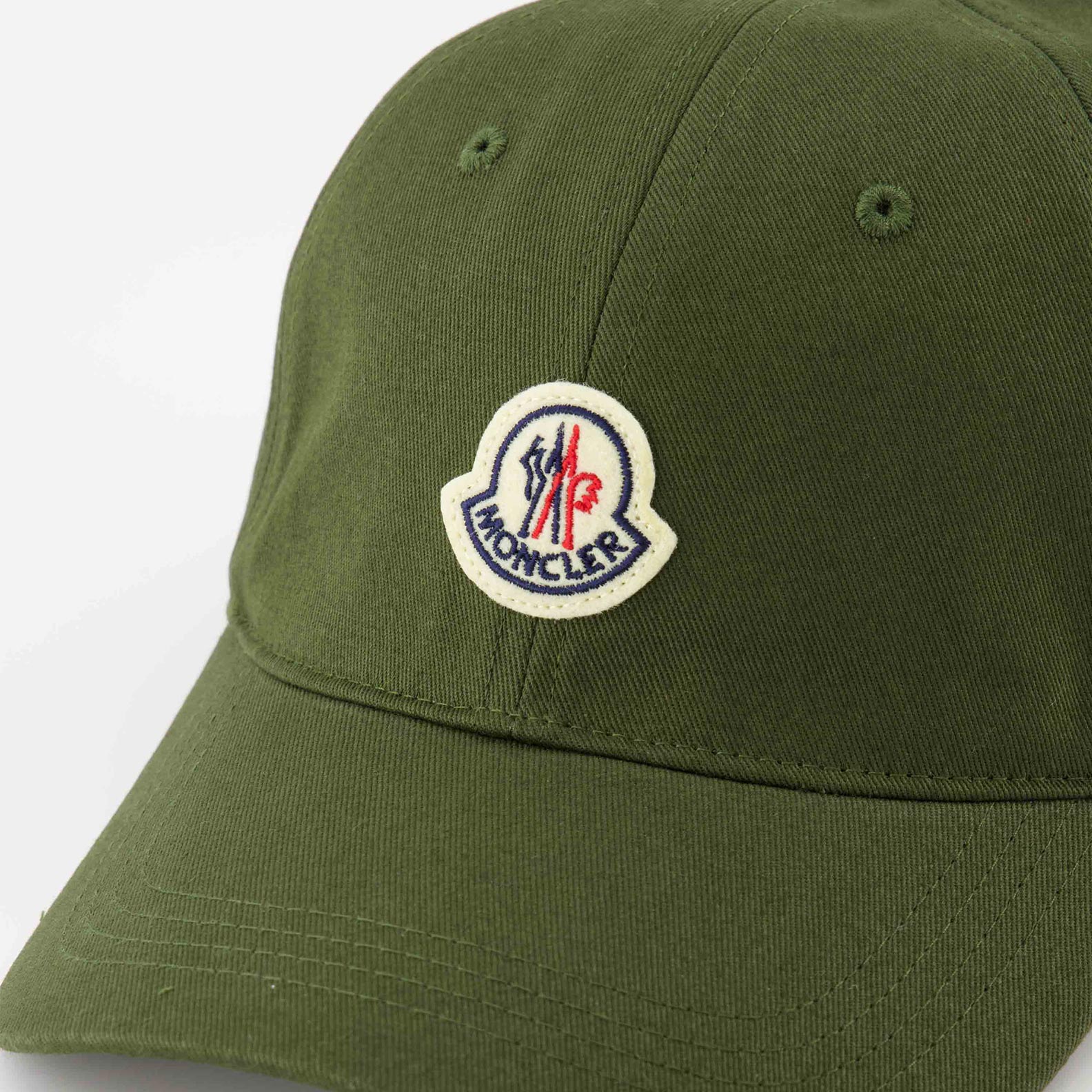Chapeaux, casquettes et bonnets Casquette à logo Moncler Vert Homme