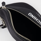 Sacs banane Sac banane à logo Moschino Noir Homme