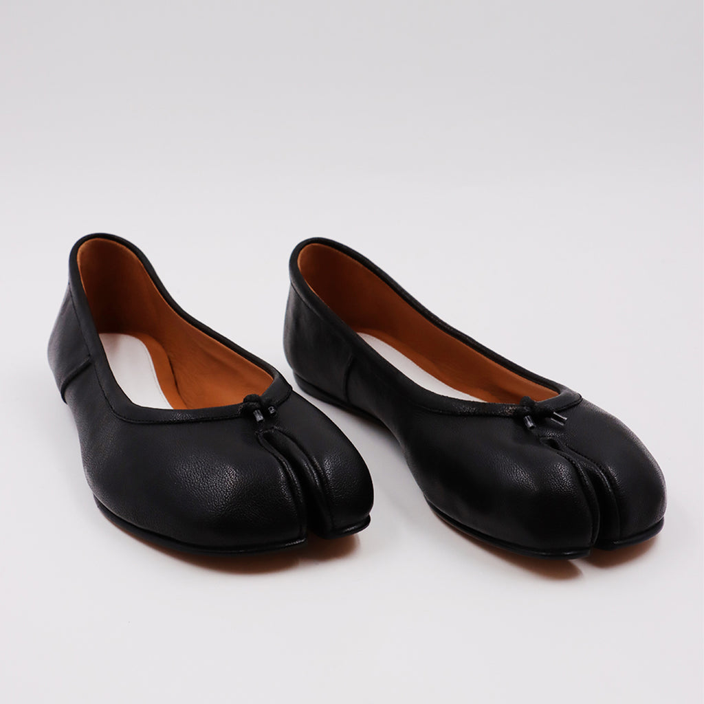 Chaussures plates Ballerines Tabi Maison Margiela Noir Femme
