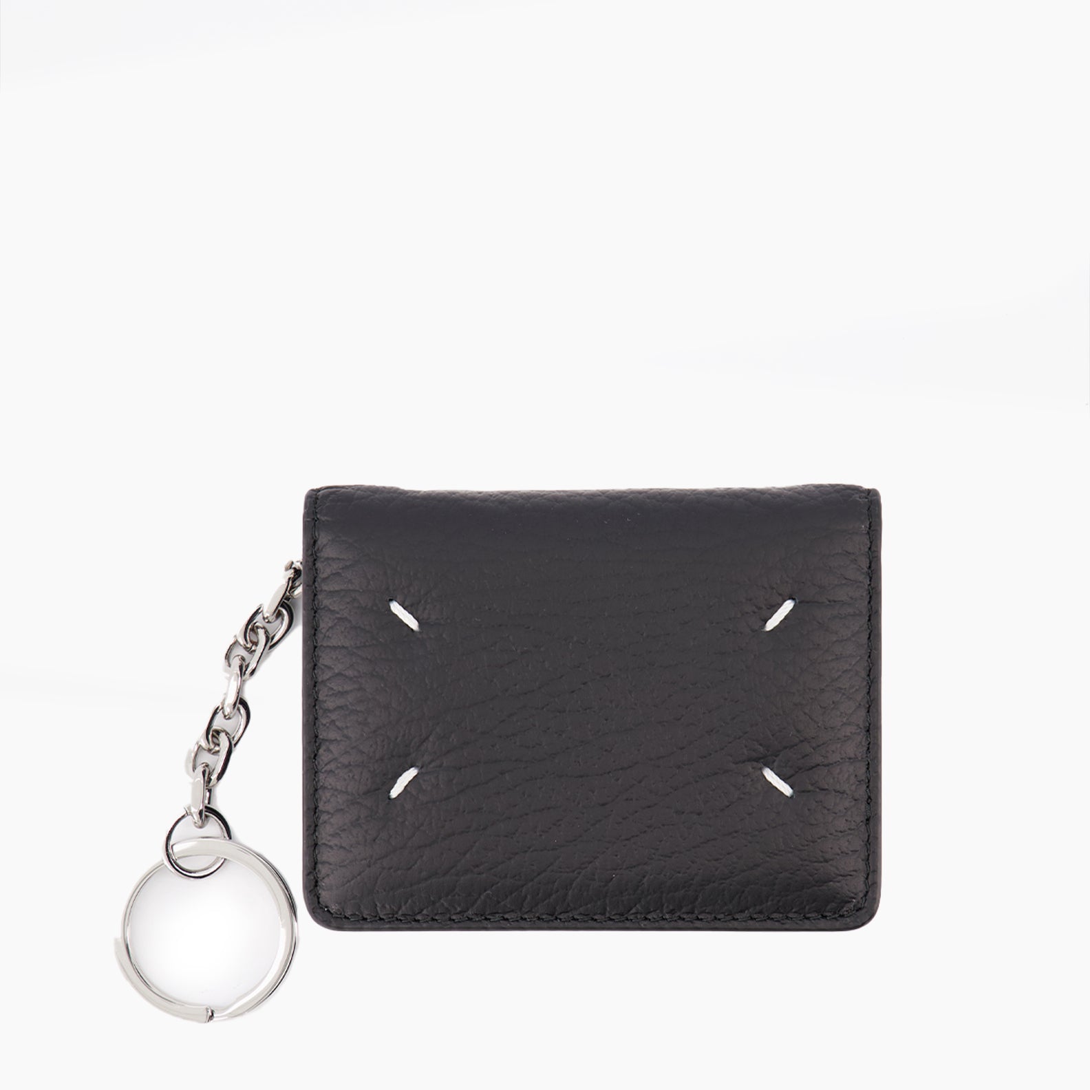 Petite maroquinerie Portemonnaie Four Stitches Maison Margiela Noir Unisexe