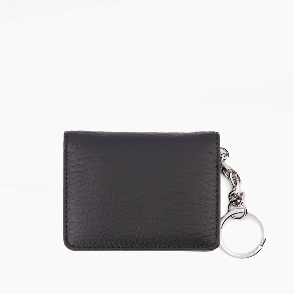 Kleine lederwaren Portemonnaie Four Stitches Maison Margiela Schwarz Unisex