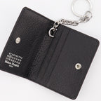 Kleine lederwaren Portemonnaie Four Stitches Maison Margiela Schwarz Unisex