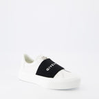 Baskets Baskets City Sport Givenchy Blanc Femme