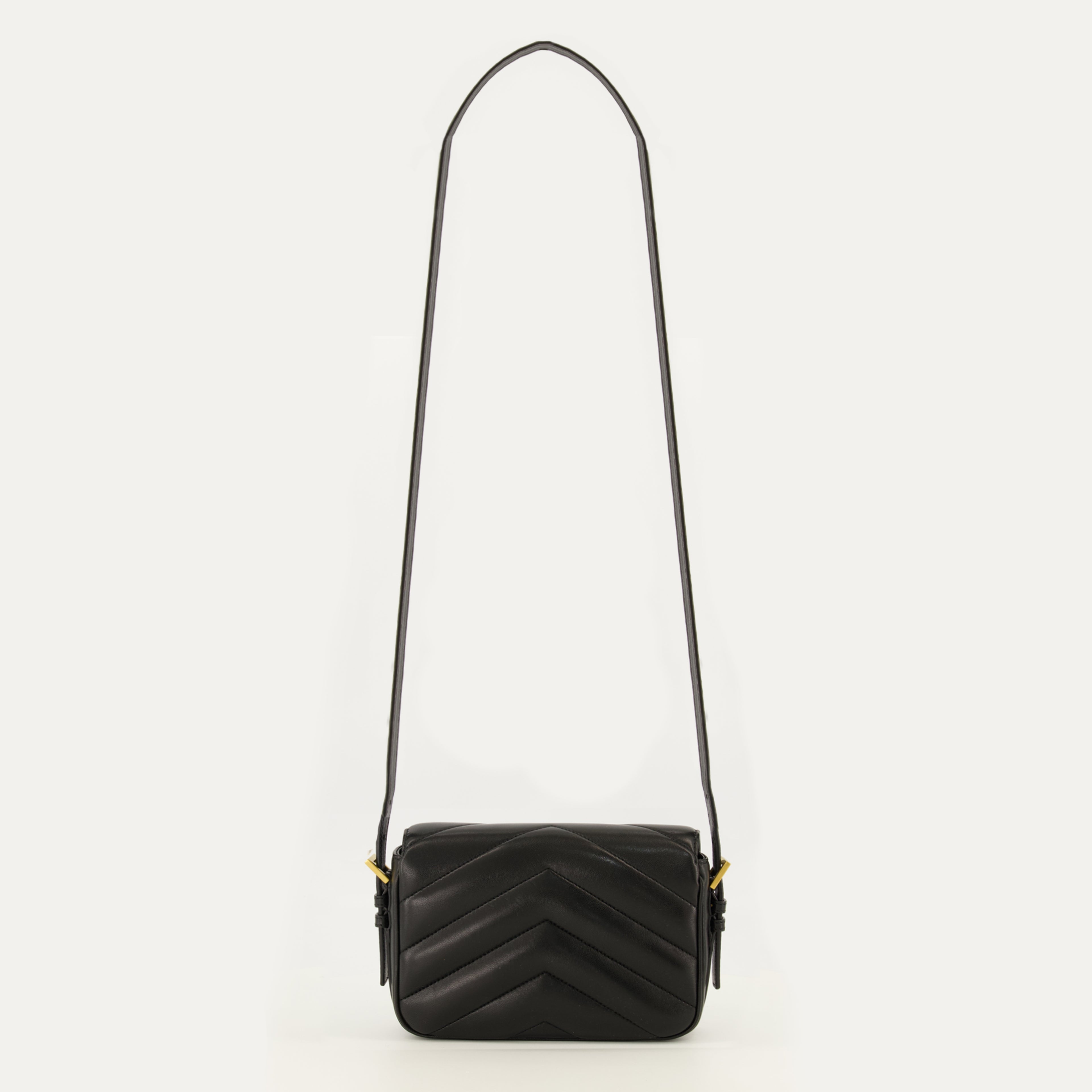 Sacs à main et épaule Sac Loulou toy en cuir noir Saint Laurent Noir Femme