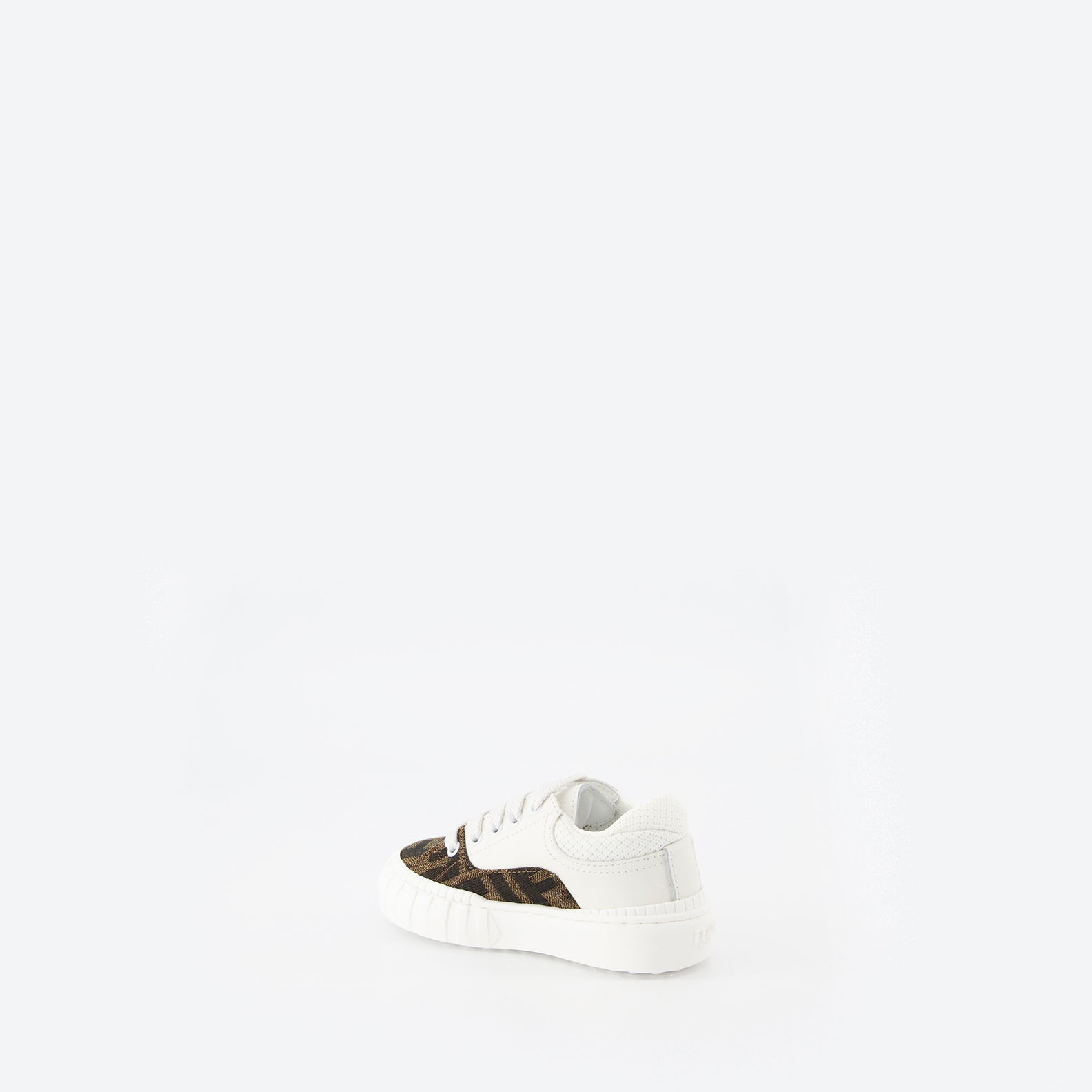 Chaussures Baskets FF Fendi Marron Enfants