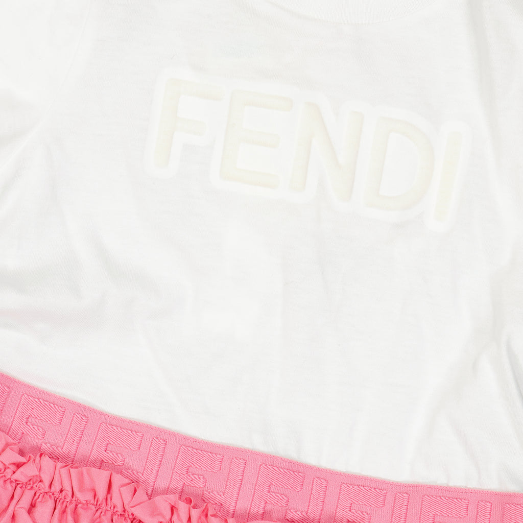 衣類 フェンディ ローマ ドレス Fendi ピンク 子供たち