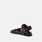 Sapatos abertos Sandales La Touche Fendi Fendi Marrom Femme