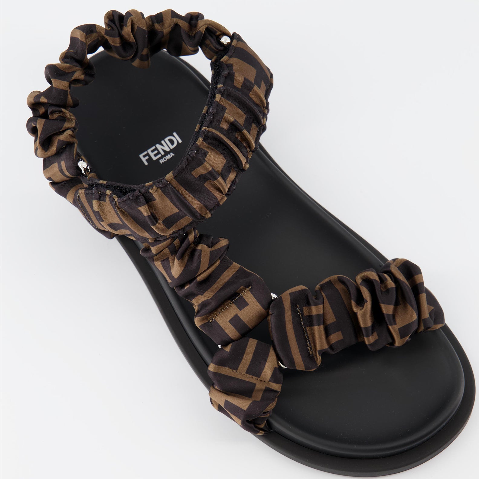 Sapatos abertos Sandales La Touche Fendi Fendi Marrom Femme
