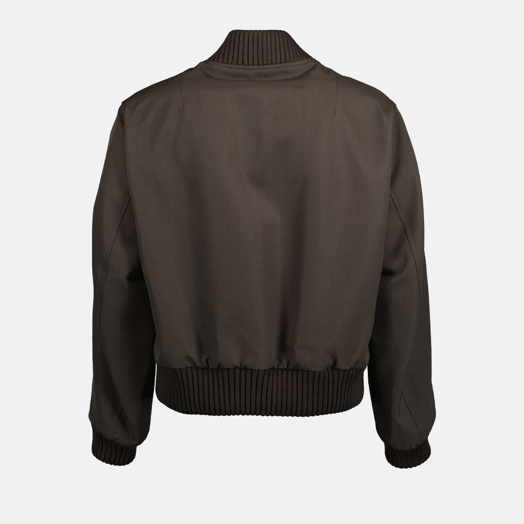 Jackets Reversible bomber Fendi Brown Homme