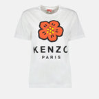 Tシャツ ボーカーフラワー Tシャツ Kenzo 白 女性