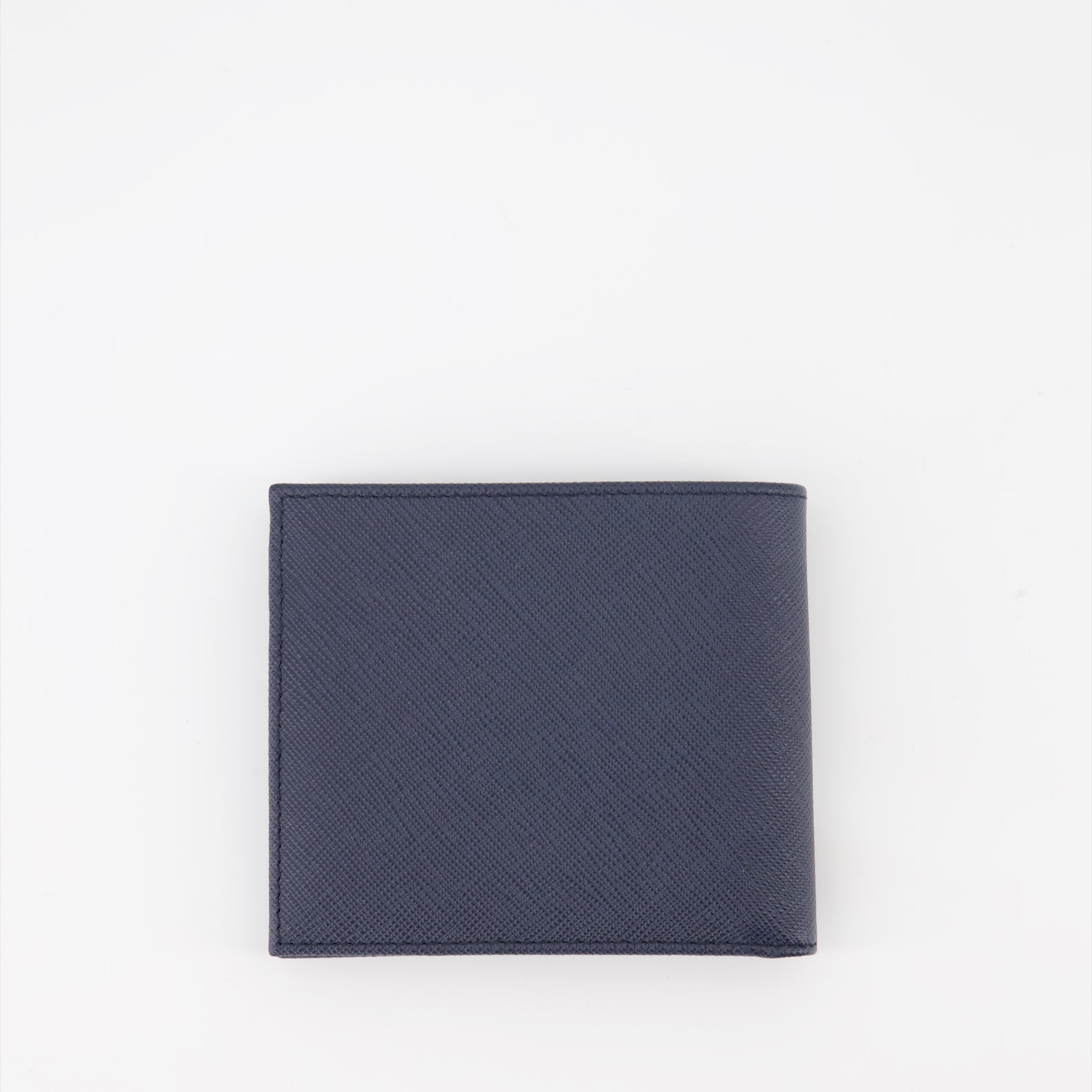 Small leather goods Saffiano wallet Prada Blue Man