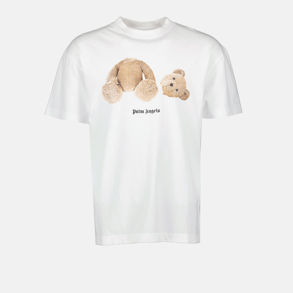 T-Shirts T-shirt Bear Palm Angels Weiß Homme