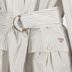 Giacche Giacca Striata Fittata Fendi Bianco Femme