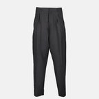 Pantalons Pantalones Plisados Dior Gris Homme