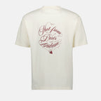 T-shirts T-shirt slogan vignes Drole De Monsieur Blanc Homme