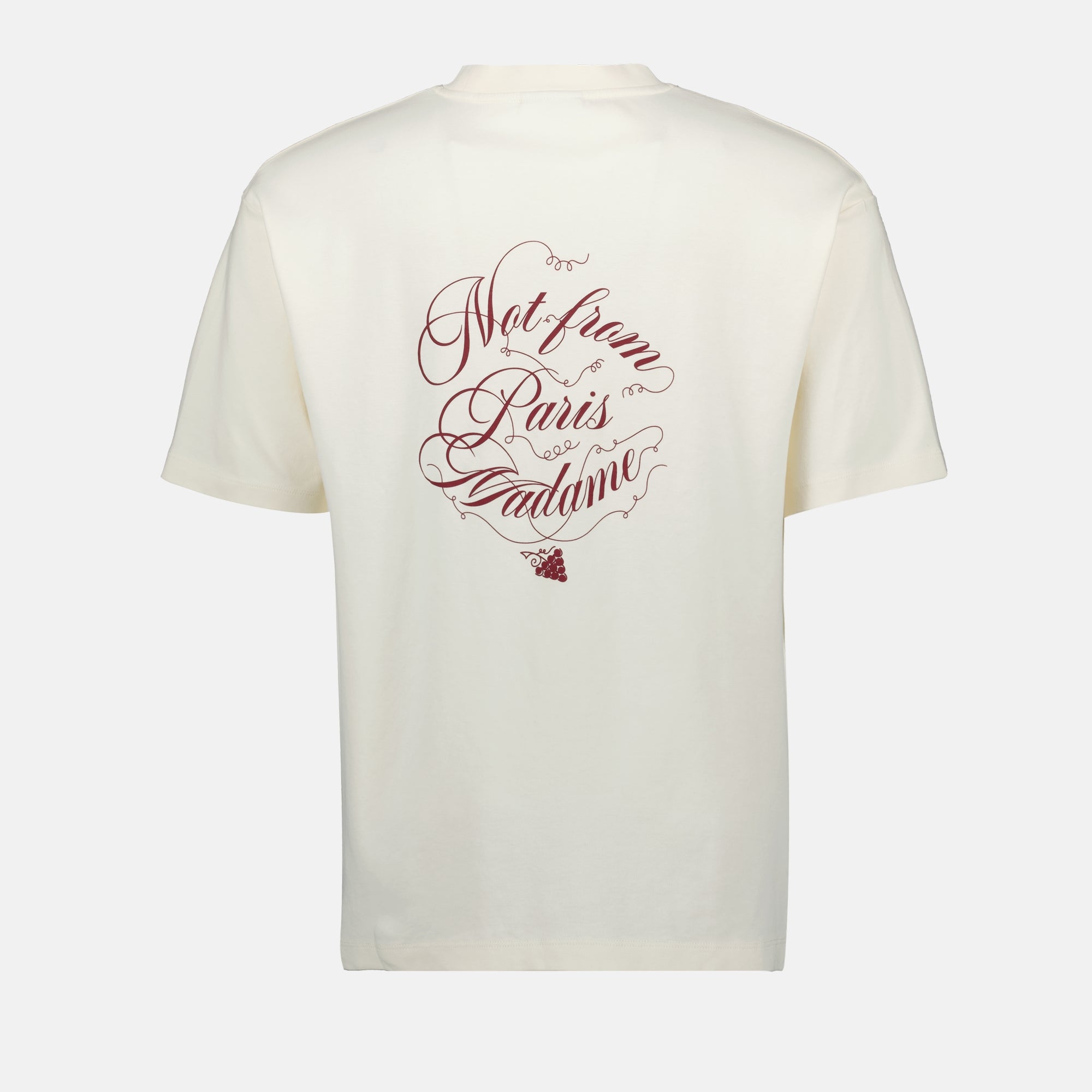 T-shirts T-shirt slogan vignes Drole De Monsieur Blanc Homme