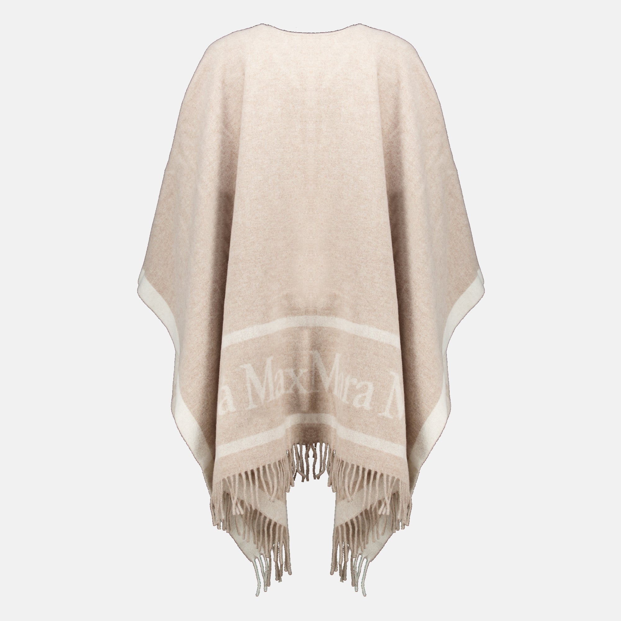 Vestes Poncho en laine beige Max Mara Beige Femme