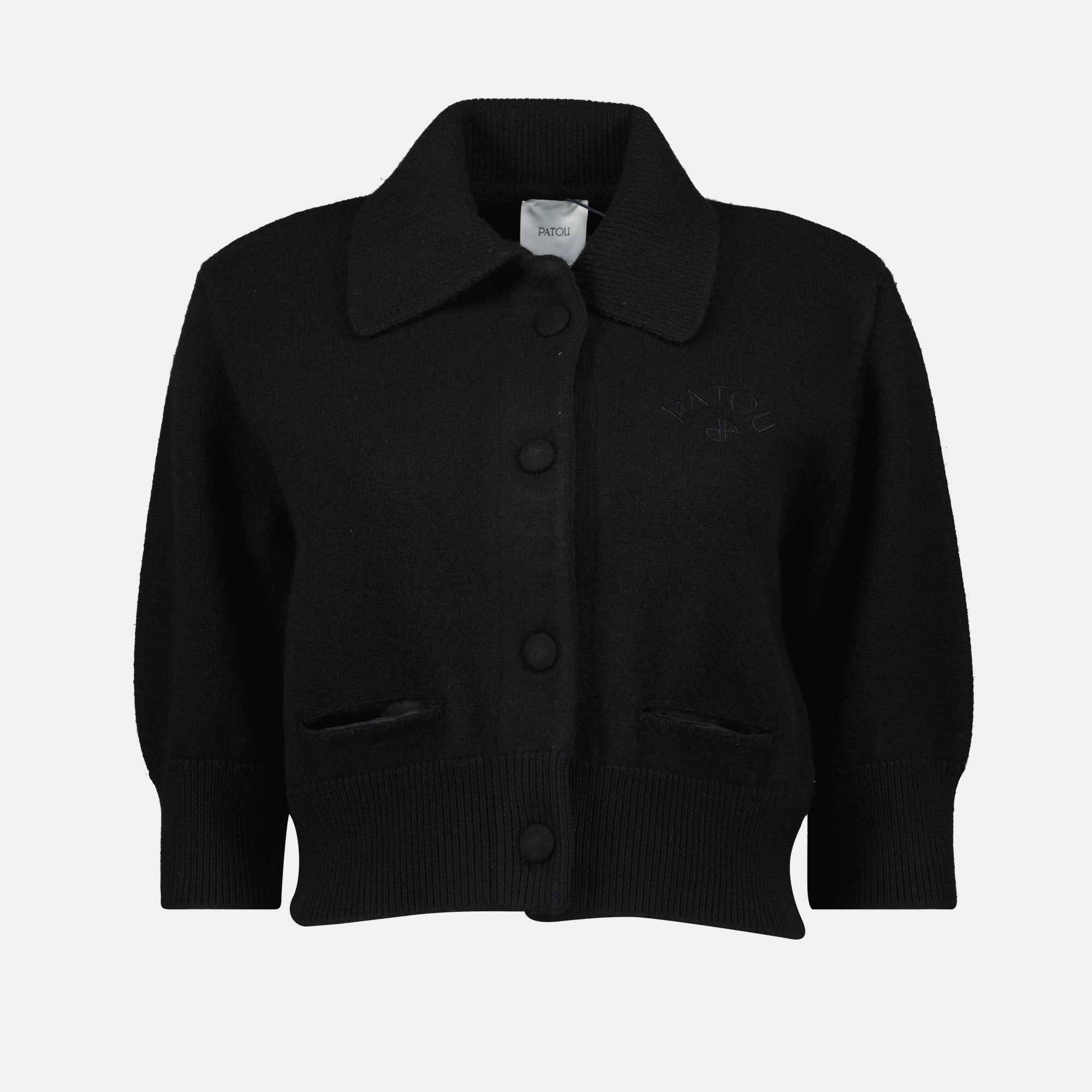 Image de l'article Cardigan en laine de la marque Patou pour Femme - Saison Automne-Hiver 2025 - Vue de Face