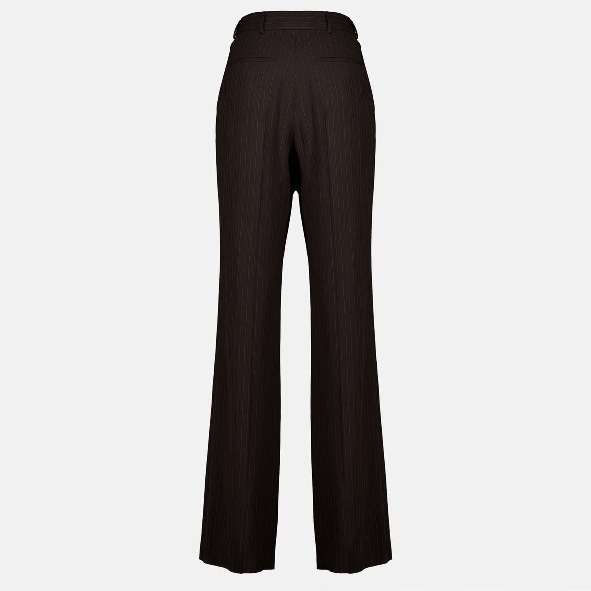Pantalons Pantalons marron à rayures Saint Laurent Marron Femme