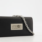 Pouches Chain Wallet Mm6 Black Femme