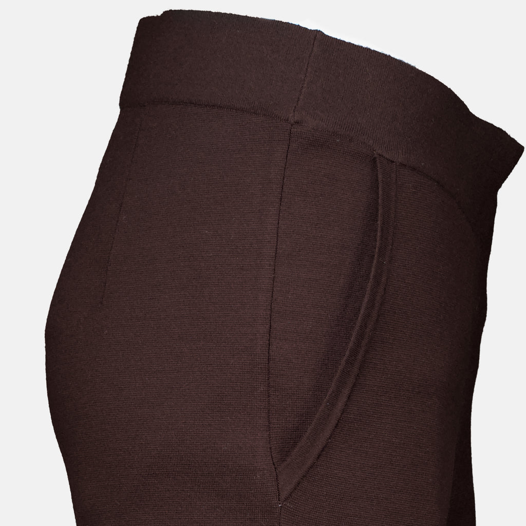 Pantalons Pantalones de Lana Marrón Max Mara Marron Femme