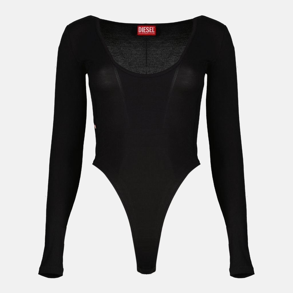 Image de l'article Body T-Bodyn noir de la marque Diesel pour Femme - Saison Printemps-Été 2026 - Vue de Face