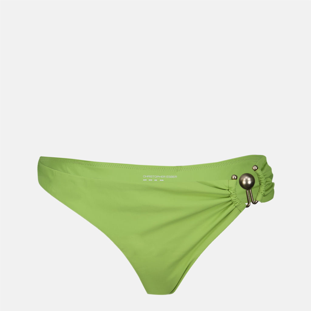 Image de l'article Bas de maillot Orbit Side de la marque Christopher Esber pour Femme - Saison Printemps-Été 2026 - Vue de Face