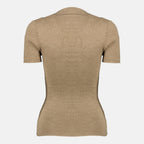 Immagine del top in lana marrone del marchio Max Mara per Donna - Stagione Primavera-Estate 2026 - Vista Posteriore