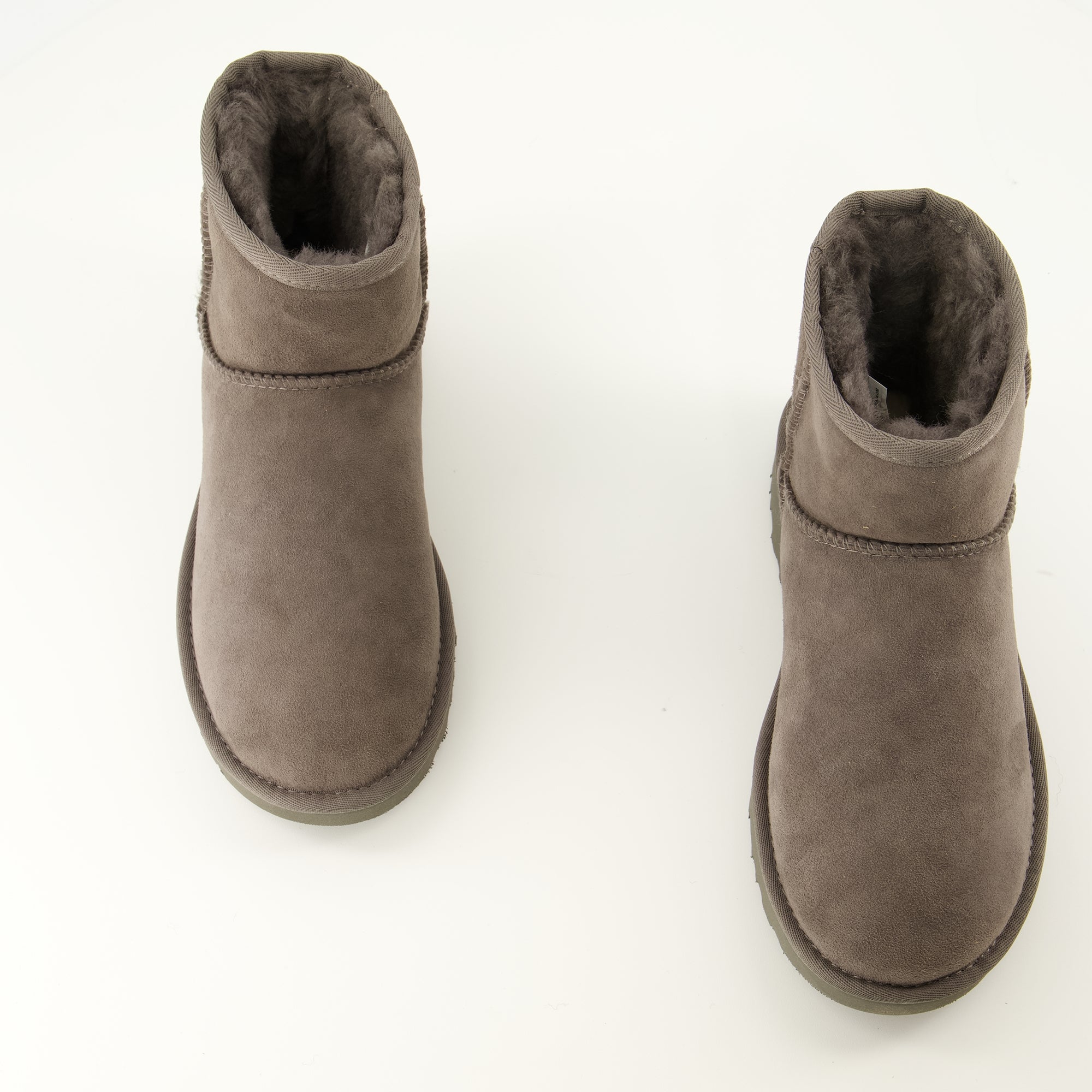 Bottines Classic Mini II Grey Boots Ugg Gris Femme