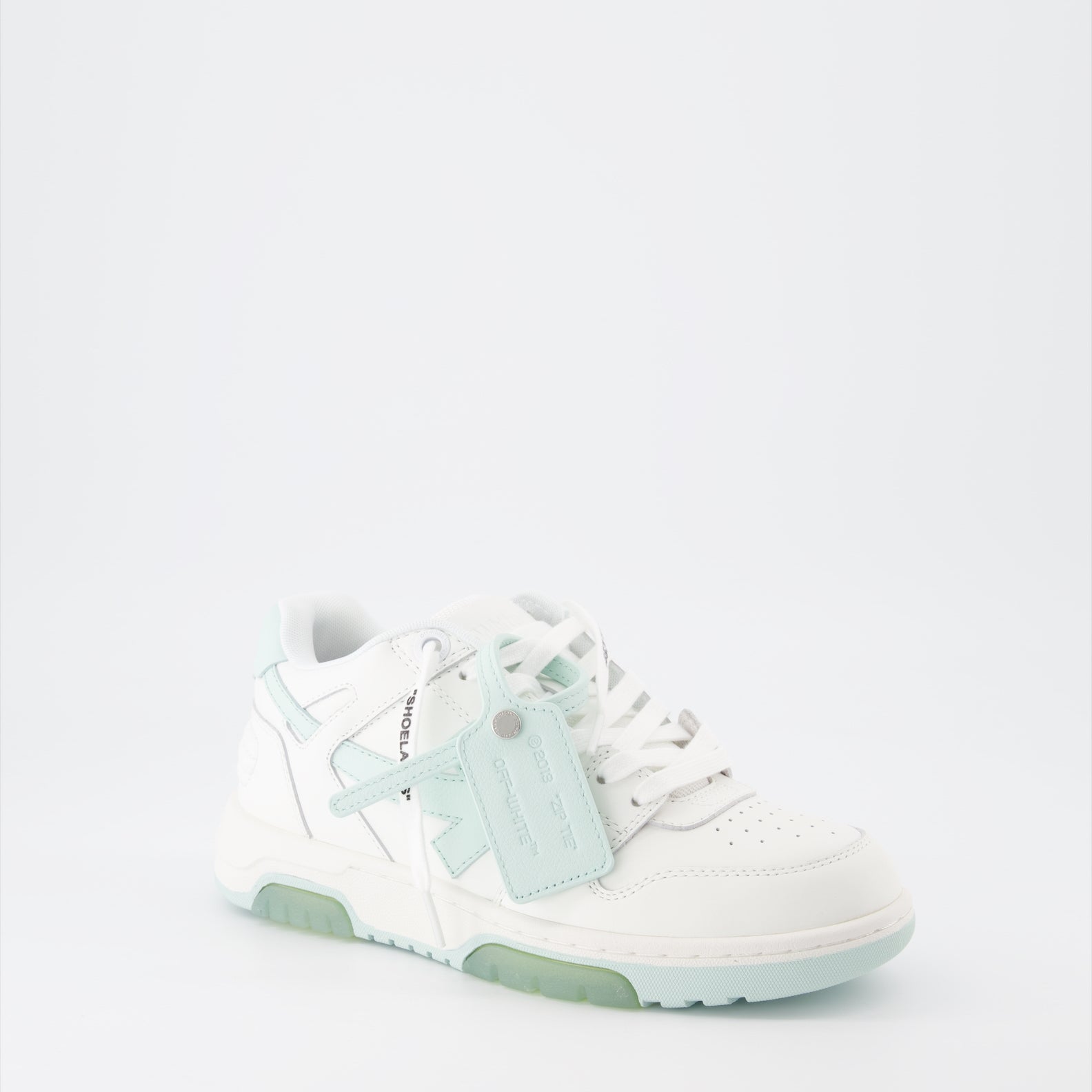 Sneaker OWIA259C99LEA003 0151 white mint Off-White Azul Femme