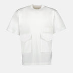 T-Shirts T-shirt à poches Sacai Weiß Homme