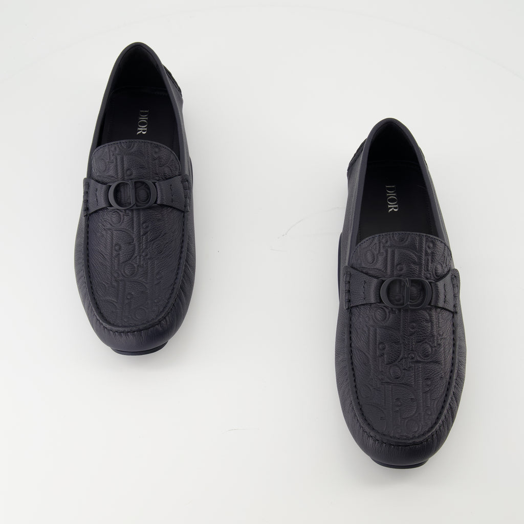 Mocassins Loafer Odéon Dior Azul escuro Homme