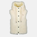 Imagen del chaleco sin mangas Arve en teddy de la marca Moncler Grenoble para Hombre - Temporada Otoño-Invierno 2025 - Vista Frontal