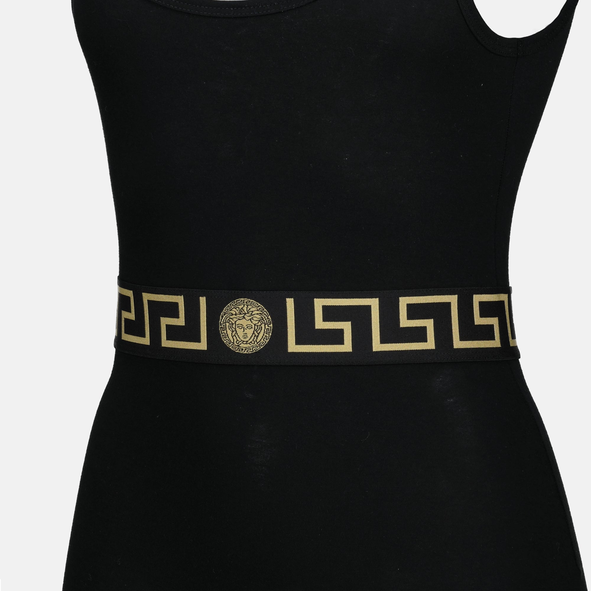 Ropa interior y homewear Combinaison Medusa Greca noire Versace Negro Femme