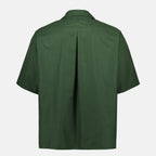 Chemises Camicia in Cotone Fendi Kaki Homme