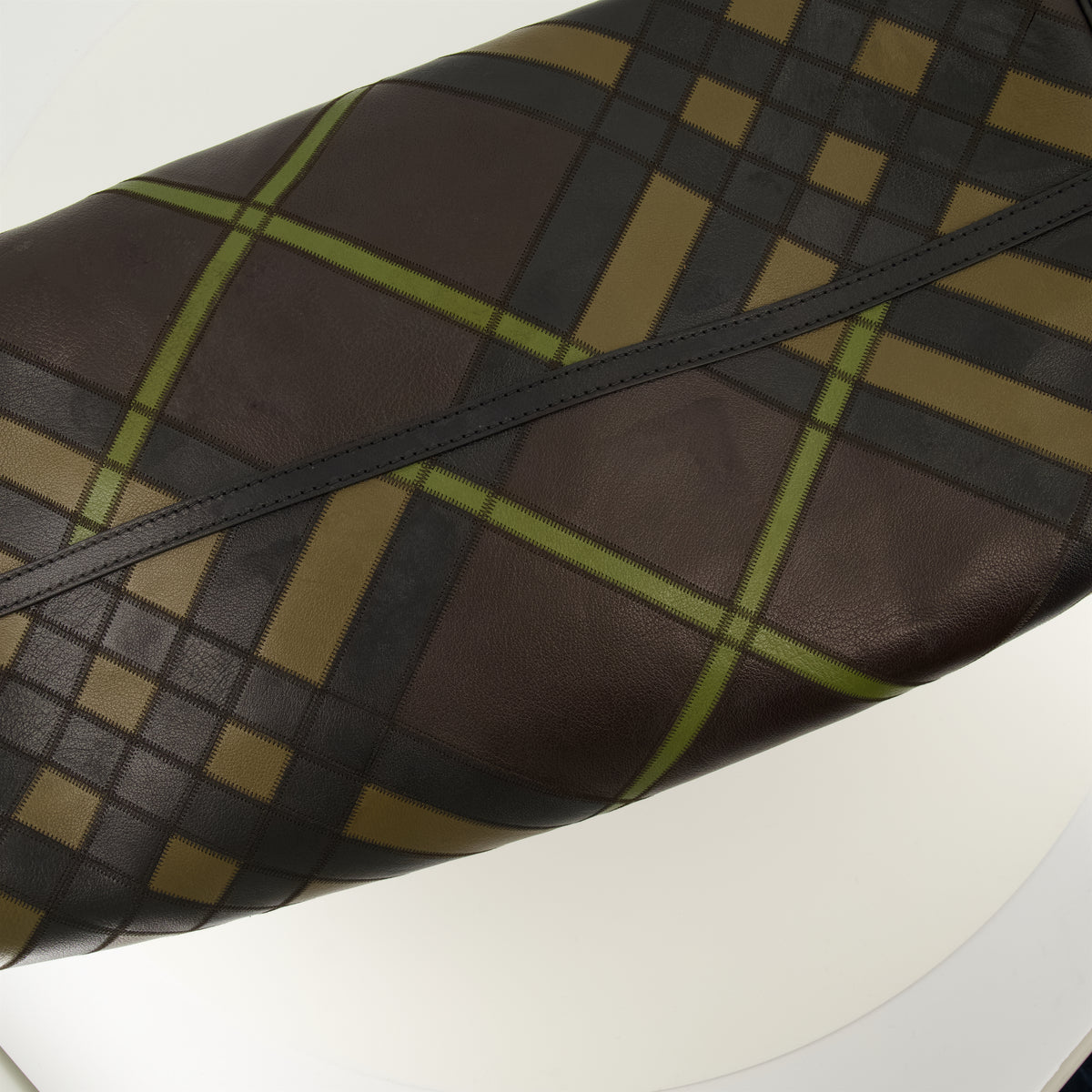 Sacs de sport et voyage ハイランドチェックボウリングバッグ Burberry Marron Homme