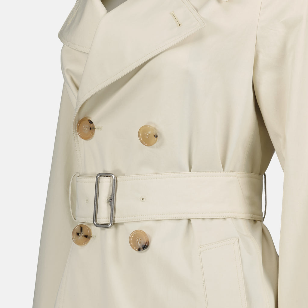 Abrigos Gabardina Trench Coat Burberry Blanco Femme