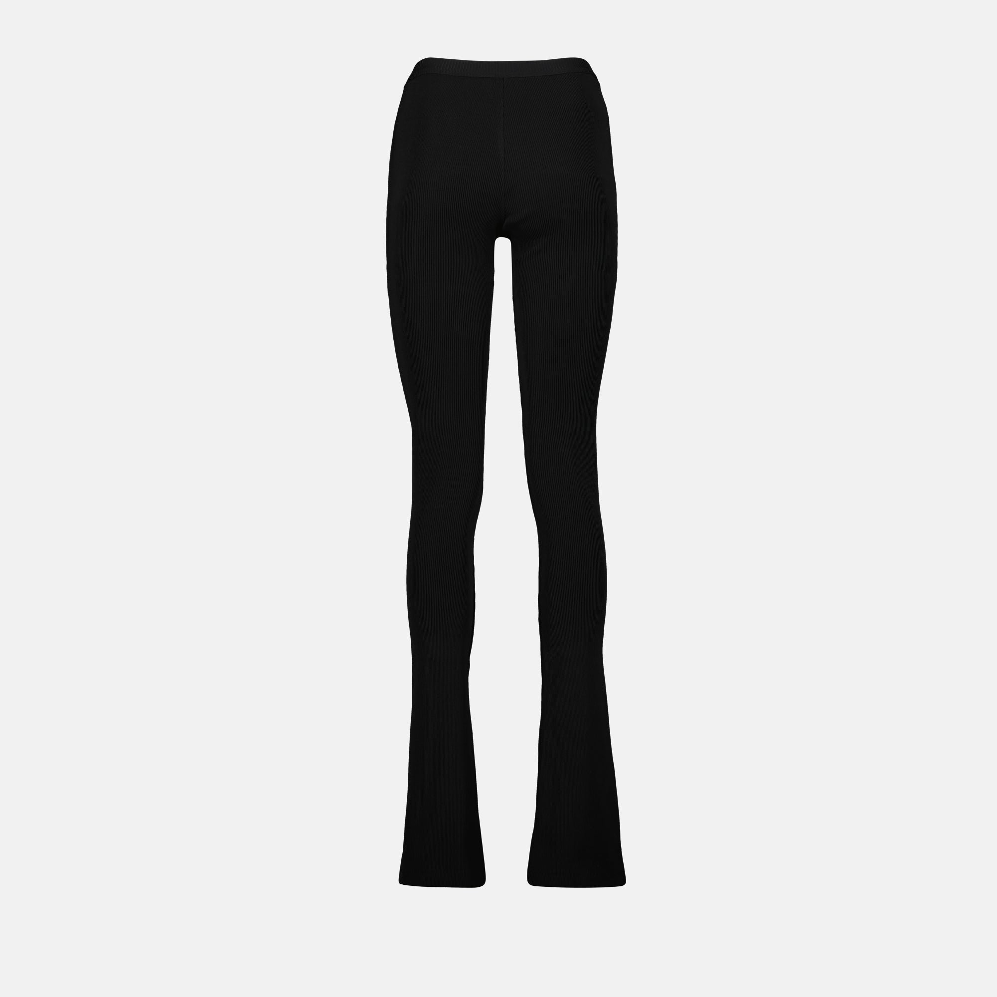 Pantalons Leeging côtelé Prada Noir Femme