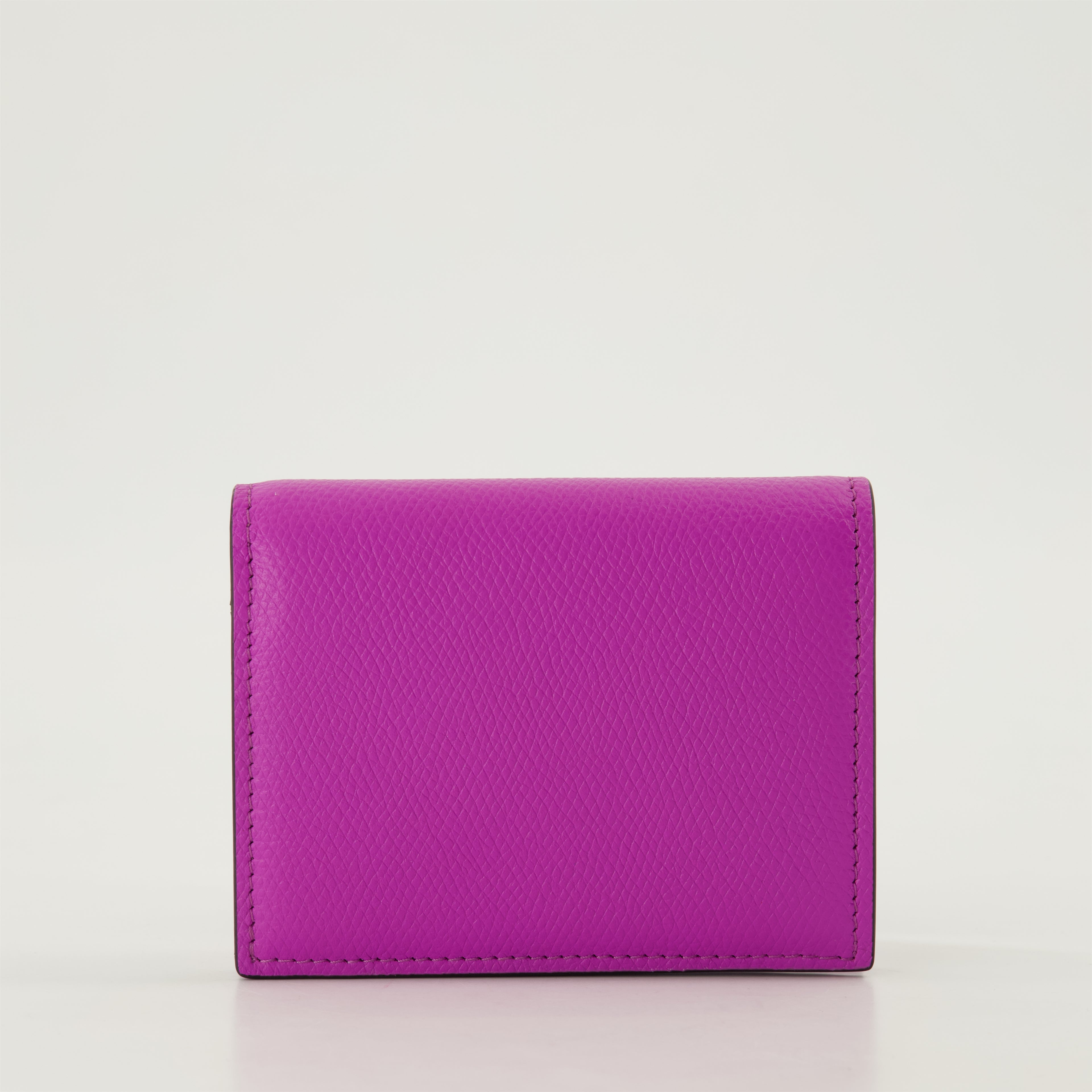 スモールレザーグッズ Portefeuille VLogo Signature Valentino Garavani 紫 Femme