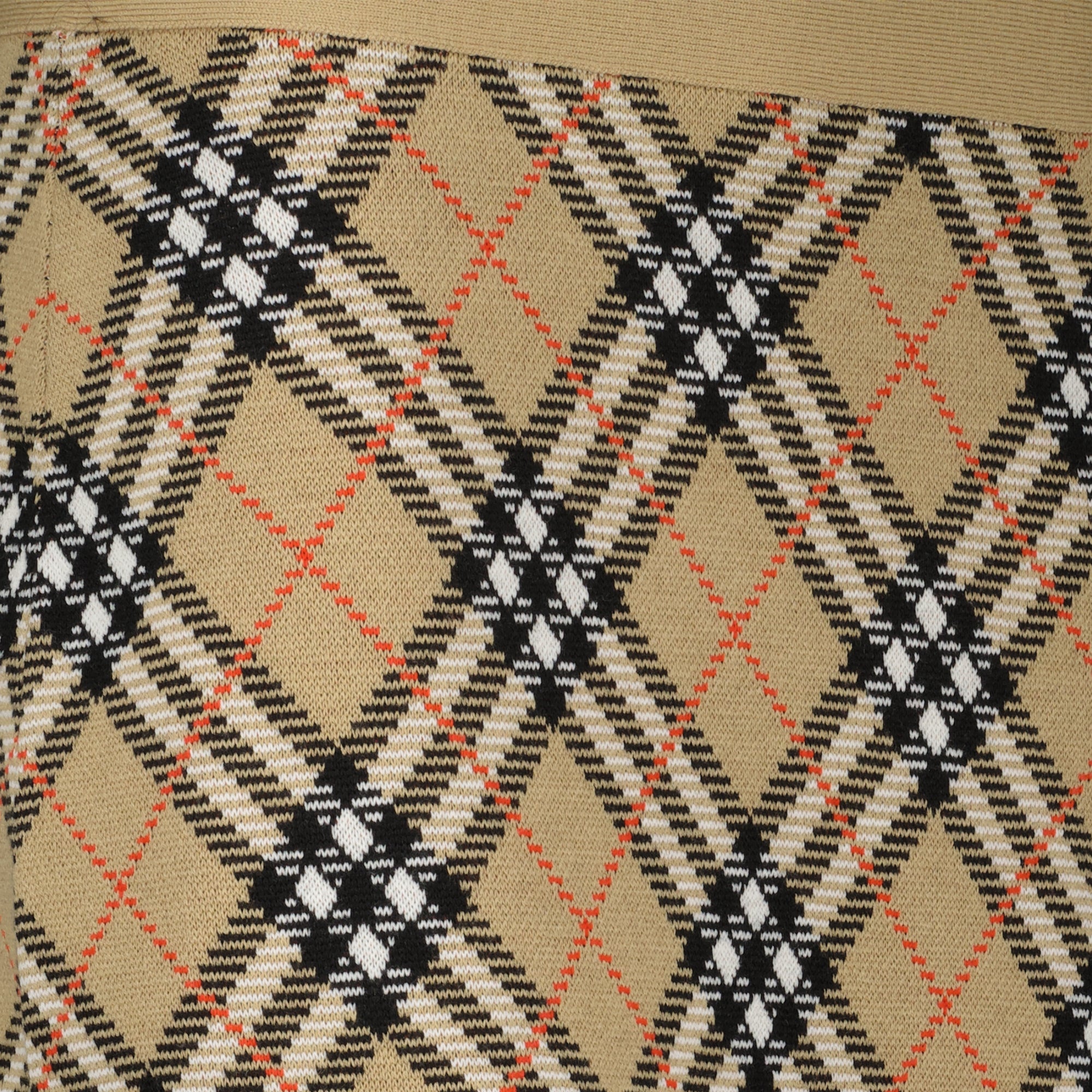 Jupes Jupe à carreaux Check Burberry Beige Femme