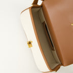 Image de l'article Sac en cuir et coton de la marque Saint Laurent pour Femme - Saison Printemps-Été 2025 - Vue détaillée_3