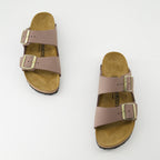 Offene schuhe Arizona Sandalen Birkenstock Lila Femme