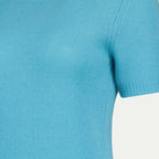 Maglieria Maglione a Maniche Corte Prada Blu Femme