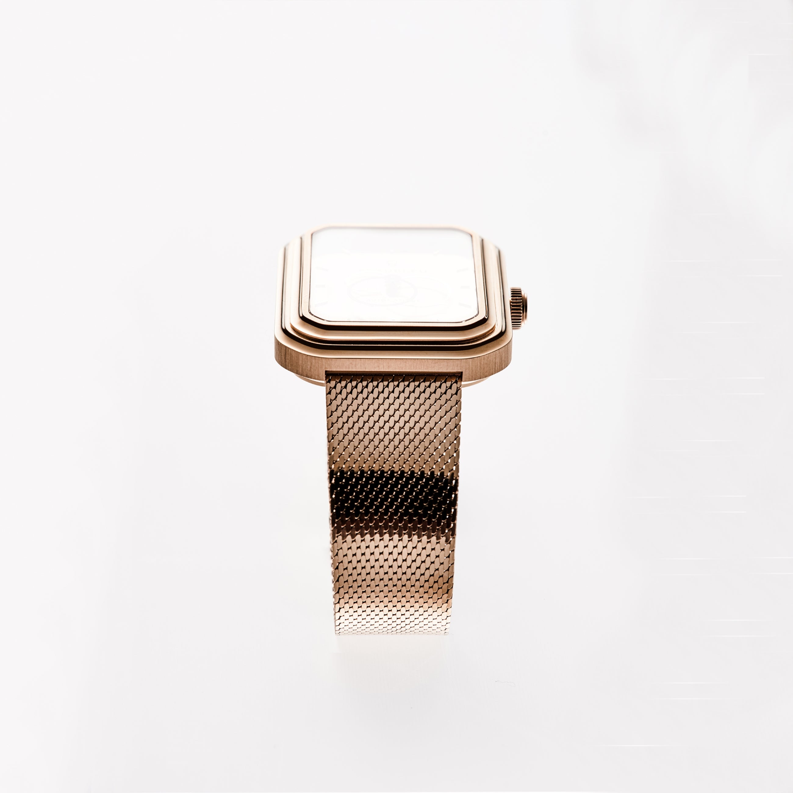 Bijoux Montre Ecce Figura Sienna Bracelet Acier Or Rose Beaubleu Doré Unisexe